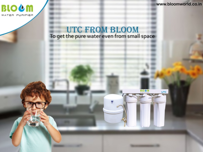 UTC FROM BLOOM To get the pure water even from small space