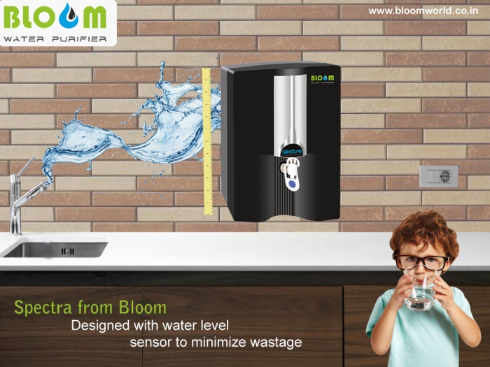 Spectra From Bloom Designed With Water Level Sensor To Minimize Wastage