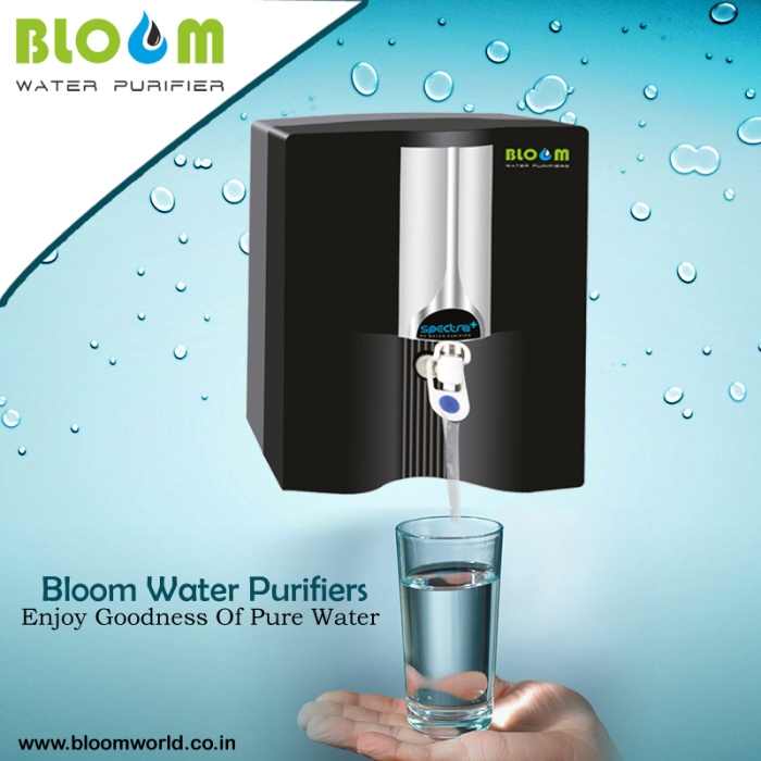 Bloom water purifier enjoy goodness of pure water